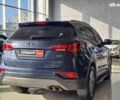 Синий Хендай Санта Фе, объемом двигателя 2 л и пробегом 140 тыс. км за 20940 $, фото 3 на Automoto.ua