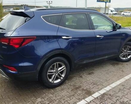 Хендай Санта Фе 2017 в Киеве на Automoto.ua Синий Хендай Санта Фе, объемом двигателя 2.4 л и пробегом 113 тыс. км за 21000 $, фото 14 на Automoto.ua