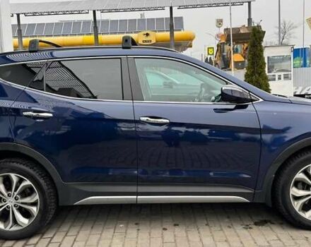 Синий Хендай Санта Фе, объемом двигателя 2 л и пробегом 173 тыс. км за 18000 $, фото 5 на Automoto.ua