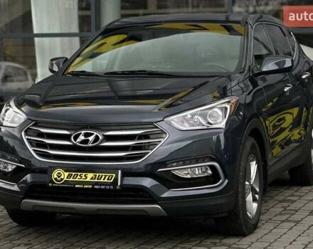 Синій Хендай Санта Фе, об'ємом двигуна 2.36 л та пробігом 97 тис. км за 17900 $, фото 2 на Automoto.ua