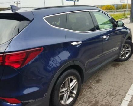 Хендай Санта Фе 2017 в Киеве на Automoto.ua Синий Хендай Санта Фе, объемом двигателя 2.4 л и пробегом 113 тыс. км за 21000 $, фото 11 на Automoto.ua