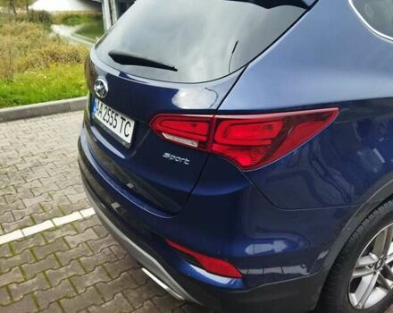 Хендай Санта Фе 2017 в Киеве на Automoto.ua Синий Хендай Санта Фе, объемом двигателя 2.4 л и пробегом 113 тыс. км за 21000 $, фото 23 на Automoto.ua