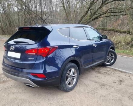 Синій Хендай Санта Фе, об'ємом двигуна 2.4 л та пробігом 117 тис. км за 10200 $, фото 3 на Automoto.ua