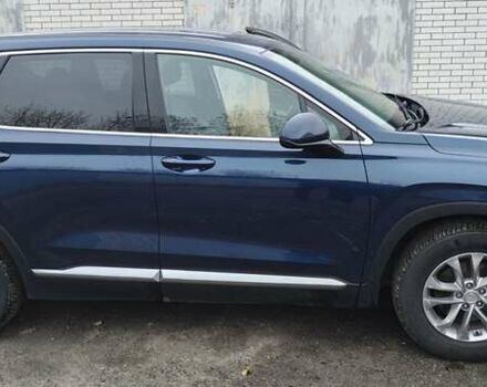 Синий Хендай Санта Фе, объемом двигателя 2.36 л и пробегом 80 тыс. км за 21300 $, фото 1 на Automoto.ua