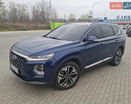 Синий Хендай Санта Фе, объемом двигателя 2 л и пробегом 165 тыс. км за 26500 $, фото 7 на Automoto.ua