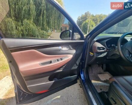 Синий Хендай Санта Фе, объемом двигателя 2 л и пробегом 119 тыс. км за 28900 $, фото 3 на Automoto.ua