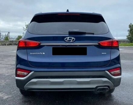 Синий Хендай Санта Фе, объемом двигателя 2.4 л и пробегом 94 тыс. км за 11500 $, фото 3 на Automoto.ua