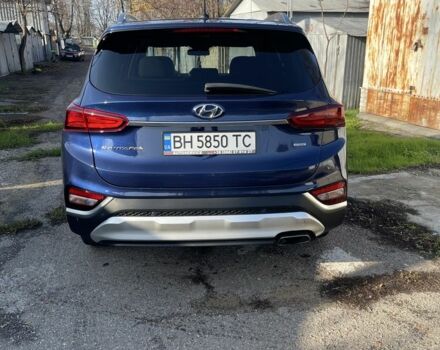 Синій Хендай Санта Фе, об'ємом двигуна 2.4 л та пробігом 130 тис. км за 19000 $, фото 3 на Automoto.ua