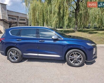 Синий Хендай Санта Фе, объемом двигателя 2 л и пробегом 119 тыс. км за 28900 $, фото 4 на Automoto.ua