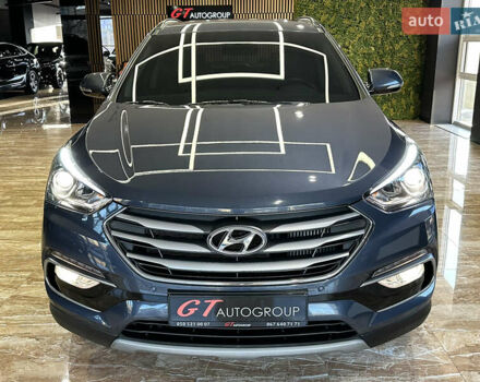 Синій Хендай Санта Фе, об'ємом двигуна 2 л та пробігом 181 тис. км за 20500 $, фото 3 на Automoto.ua