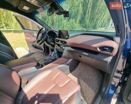Синий Хендай Санта Фе, объемом двигателя 2 л и пробегом 119 тыс. км за 28900 $, фото 10 на Automoto.ua