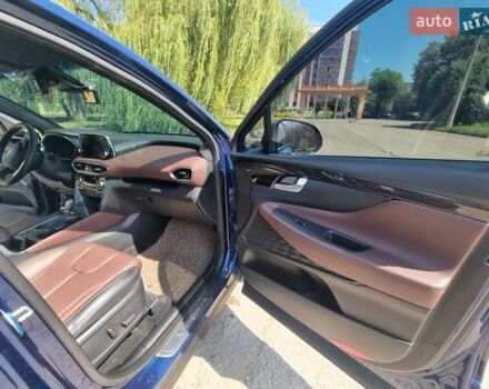 Синий Хендай Санта Фе, объемом двигателя 2 л и пробегом 119 тыс. км за 28900 $, фото 9 на Automoto.ua