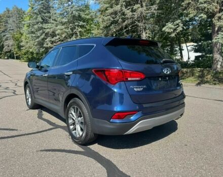 Синий Хендай Санта Фе, объемом двигателя 2 л и пробегом 40 тыс. км за 13900 $, фото 4 на Automoto.ua