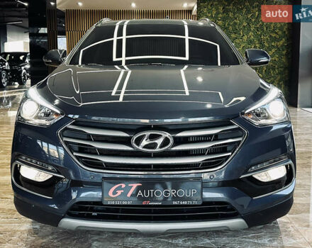 Синій Хендай Санта Фе, об'ємом двигуна 2 л та пробігом 181 тис. км за 20500 $, фото 1 на Automoto.ua