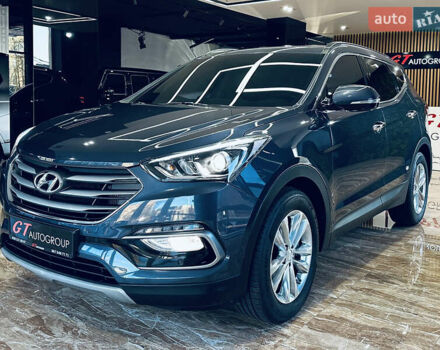 Синій Хендай Санта Фе, об'ємом двигуна 2 л та пробігом 181 тис. км за 20500 $, фото 14 на Automoto.ua
