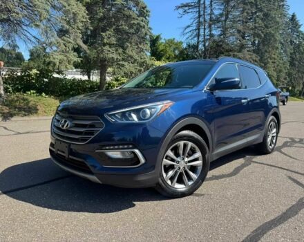 Синий Хендай Санта Фе, объемом двигателя 2 л и пробегом 40 тыс. км за 13900 $, фото 2 на Automoto.ua