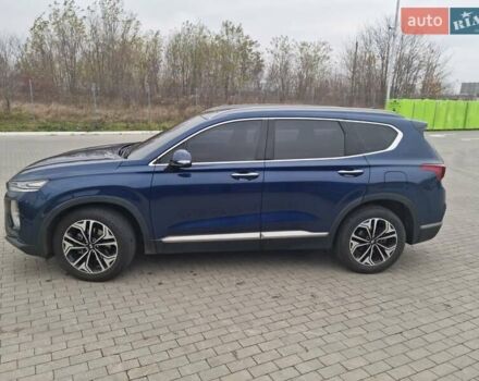 Синий Хендай Санта Фе, объемом двигателя 2 л и пробегом 165 тыс. км за 26500 $, фото 6 на Automoto.ua