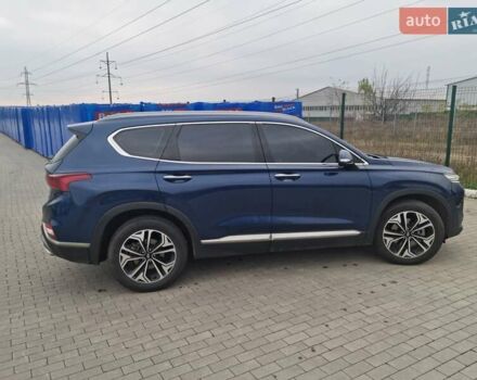 Синий Хендай Санта Фе, объемом двигателя 2 л и пробегом 165 тыс. км за 26500 $, фото 4 на Automoto.ua