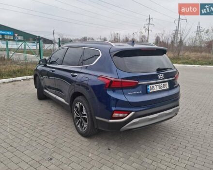 Синий Хендай Санта Фе, объемом двигателя 2 л и пробегом 165 тыс. км за 26500 $, фото 5 на Automoto.ua