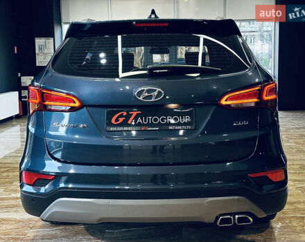 Синій Хендай Санта Фе, об'ємом двигуна 2 л та пробігом 181 тис. км за 20500 $, фото 10 на Automoto.ua