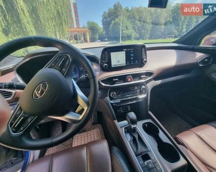 Синий Хендай Санта Фе, объемом двигателя 2 л и пробегом 119 тыс. км за 28900 $, фото 11 на Automoto.ua