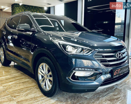 Синій Хендай Санта Фе, об'ємом двигуна 2 л та пробігом 181 тис. км за 20500 $, фото 4 на Automoto.ua