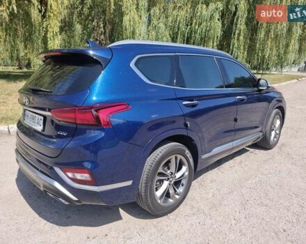 Синий Хендай Санта Фе, объемом двигателя 2 л и пробегом 119 тыс. км за 28900 $, фото 1 на Automoto.ua
