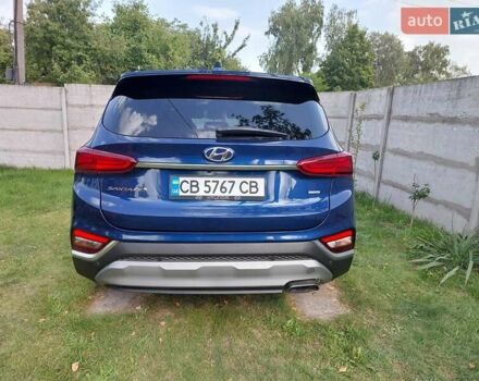Хендай Санта Фе 2018 в Чернигове на Automoto.ua Синий Хендай Санта Фе, объемом двигателя 2.36 л и пробегом 39 тыс. км за 25000 $, фото 1 на Automoto.ua
