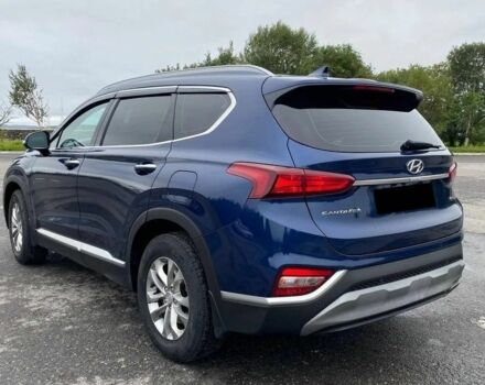 Синий Хендай Санта Фе, объемом двигателя 2.4 л и пробегом 94 тыс. км за 11500 $, фото 4 на Automoto.ua