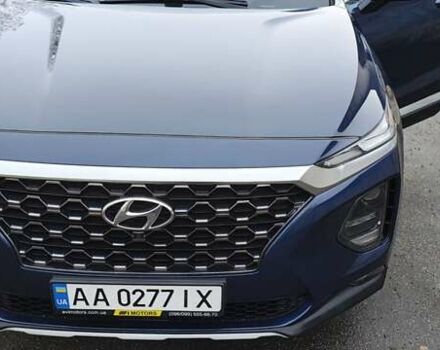 Синий Хендай Санта Фе, объемом двигателя 2.36 л и пробегом 80 тыс. км за 21300 $, фото 4 на Automoto.ua