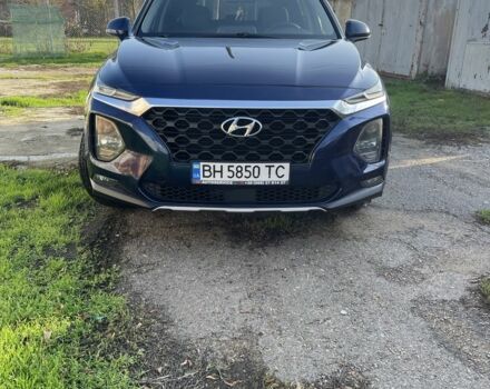 Синій Хендай Санта Фе, об'ємом двигуна 2.4 л та пробігом 130 тис. км за 19000 $, фото 1 на Automoto.ua