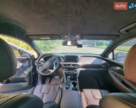 Синий Хендай Санта Фе, объемом двигателя 2 л и пробегом 119 тыс. км за 28900 $, фото 8 на Automoto.ua