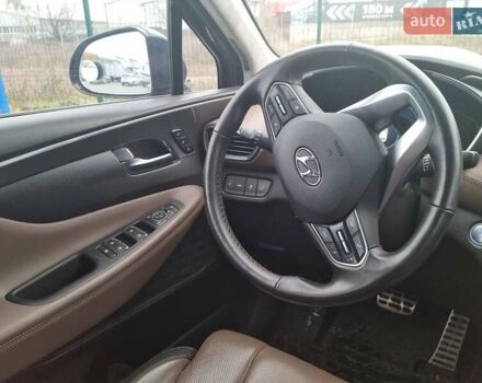 Синий Хендай Санта Фе, объемом двигателя 2 л и пробегом 165 тыс. км за 26500 $, фото 12 на Automoto.ua