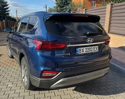 Синий Хендай Санта Фе, объемом двигателя 2 л и пробегом 161 тыс. км за 26800 $, фото 2 на Automoto.ua