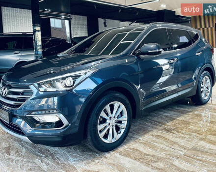 Синій Хендай Санта Фе, об'ємом двигуна 2 л та пробігом 181 тис. км за 20500 $, фото 13 на Automoto.ua