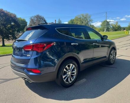 Синий Хендай Санта Фе, объемом двигателя 2 л и пробегом 48 тыс. км за 14700 $, фото 4 на Automoto.ua