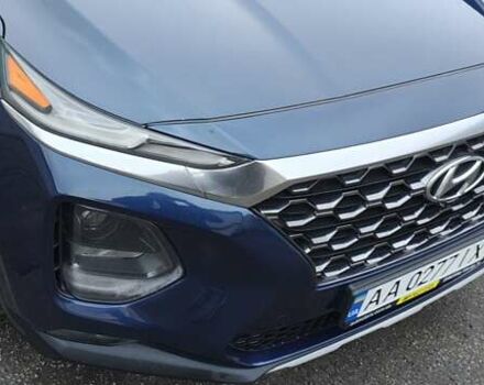 Синий Хендай Санта Фе, объемом двигателя 2.36 л и пробегом 80 тыс. км за 21300 $, фото 3 на Automoto.ua