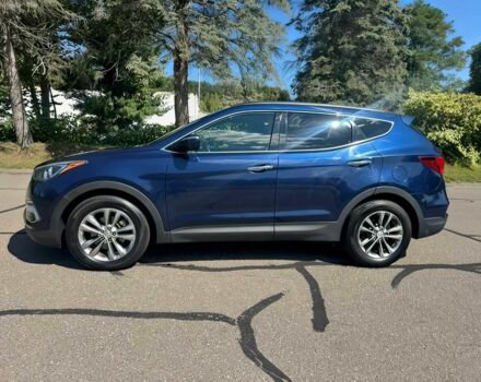 Синий Хендай Санта Фе, объемом двигателя 2 л и пробегом 48 тыс. км за 14700 $, фото 3 на Automoto.ua