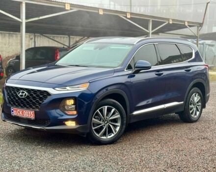 Синий Хендай Санта Фе, объемом двигателя 2.4 л и пробегом 134 тыс. км за 18300 $, фото 6 на Automoto.ua