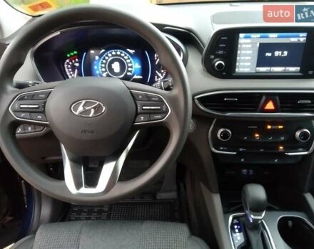 Синій Хендай Санта Фе, об'ємом двигуна 2.4 л та пробігом 45 тис. км за 28000 $, фото 2 на Automoto.ua