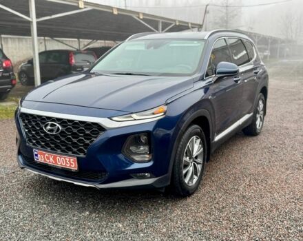 Синий Хендай Санта Фе, объемом двигателя 2.4 л и пробегом 134 тыс. км за 18300 $, фото 8 на Automoto.ua