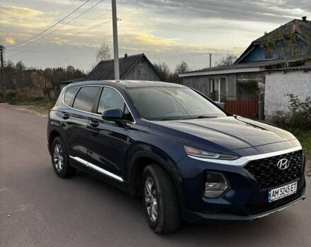 Синій Хендай Санта Фе, об'ємом двигуна 2.36 л та пробігом 136 тис. км за 21500 $, фото 2 на Automoto.ua