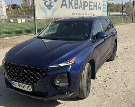 Синий Хендай Санта Фе, объемом двигателя 2.4 л и пробегом 30 тыс. км за 26500 $, фото 10 на Automoto.ua