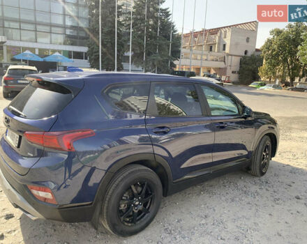 Синий Хендай Санта Фе, объемом двигателя 2.4 л и пробегом 30 тыс. км за 26500 $, фото 13 на Automoto.ua