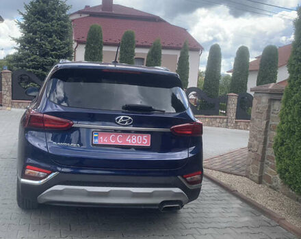 Синий Хендай Санта Фе, объемом двигателя 2.4 л и пробегом 62 тыс. км за 19999 $, фото 5 на Automoto.ua
