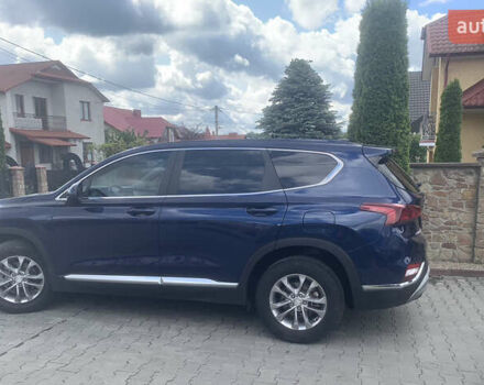 Синий Хендай Санта Фе, объемом двигателя 2.4 л и пробегом 62 тыс. км за 19999 $, фото 3 на Automoto.ua