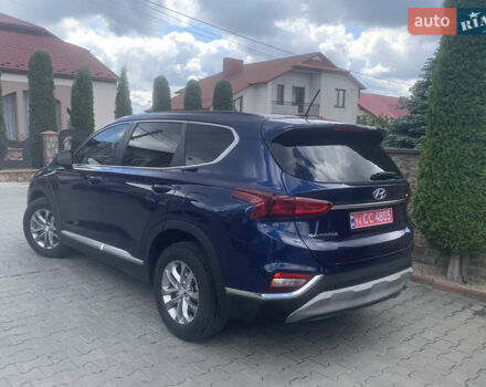 Синий Хендай Санта Фе, объемом двигателя 2.4 л и пробегом 62 тыс. км за 19999 $, фото 4 на Automoto.ua