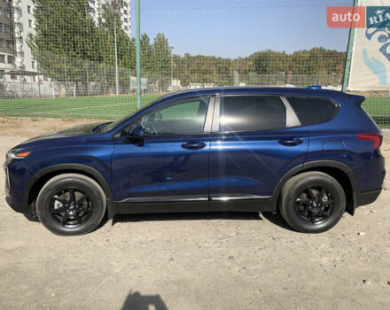 Синий Хендай Санта Фе, объемом двигателя 2.4 л и пробегом 30 тыс. км за 26500 $, фото 14 на Automoto.ua