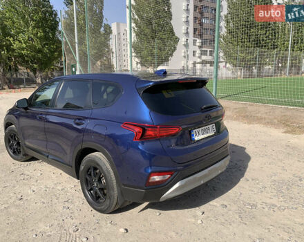 Синий Хендай Санта Фе, объемом двигателя 2.4 л и пробегом 30 тыс. км за 26500 $, фото 8 на Automoto.ua