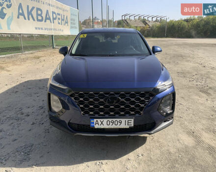 Синий Хендай Санта Фе, объемом двигателя 2.4 л и пробегом 30 тыс. км за 26500 $, фото 9 на Automoto.ua